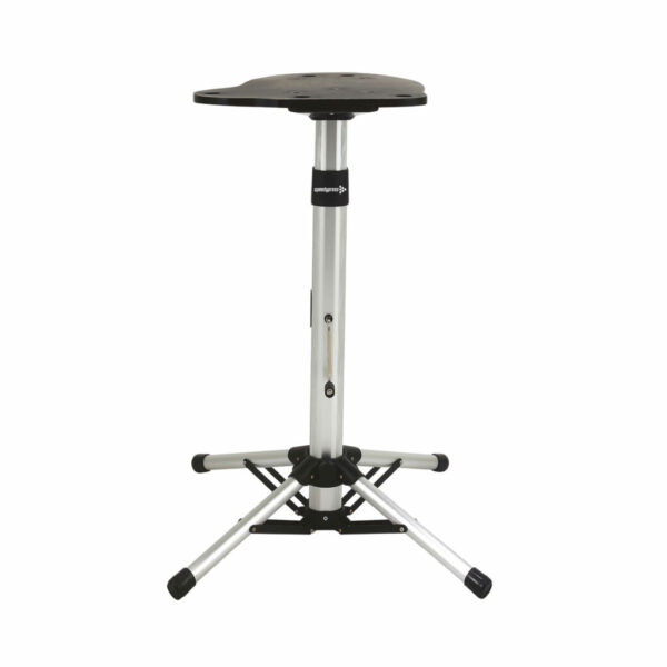 Press Stand for Heavy Duty Professional Steam Ironing Presses by Speedypress - Black / Silver