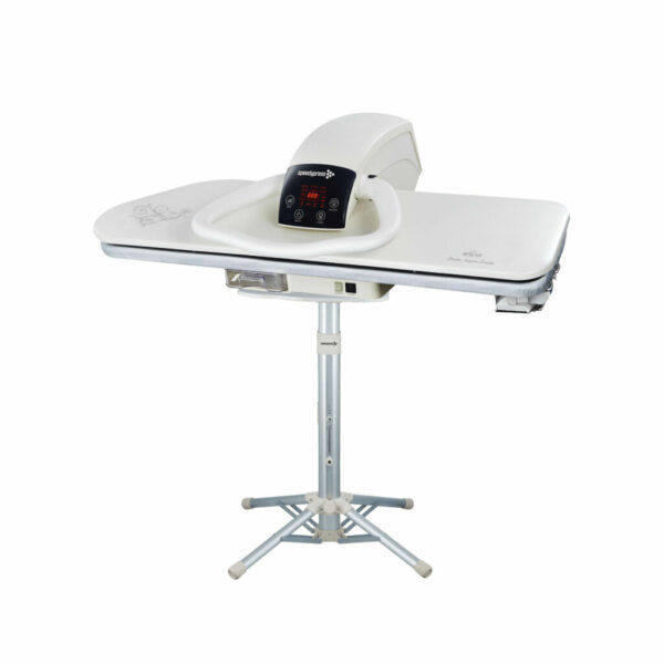 Press Stand for Heavy Duty Professional Steam Ironing Presses by Speedypress - White