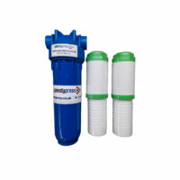 Speedypress waterfilterbehuizingspakket, inclusief 2 waterfilterpatronen